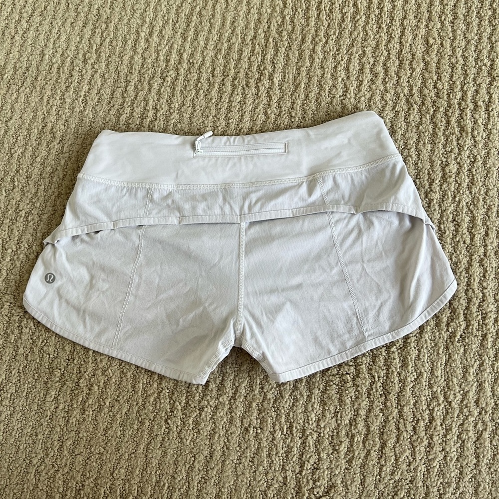Lululemon speed up low rise lined shorts 2.5”